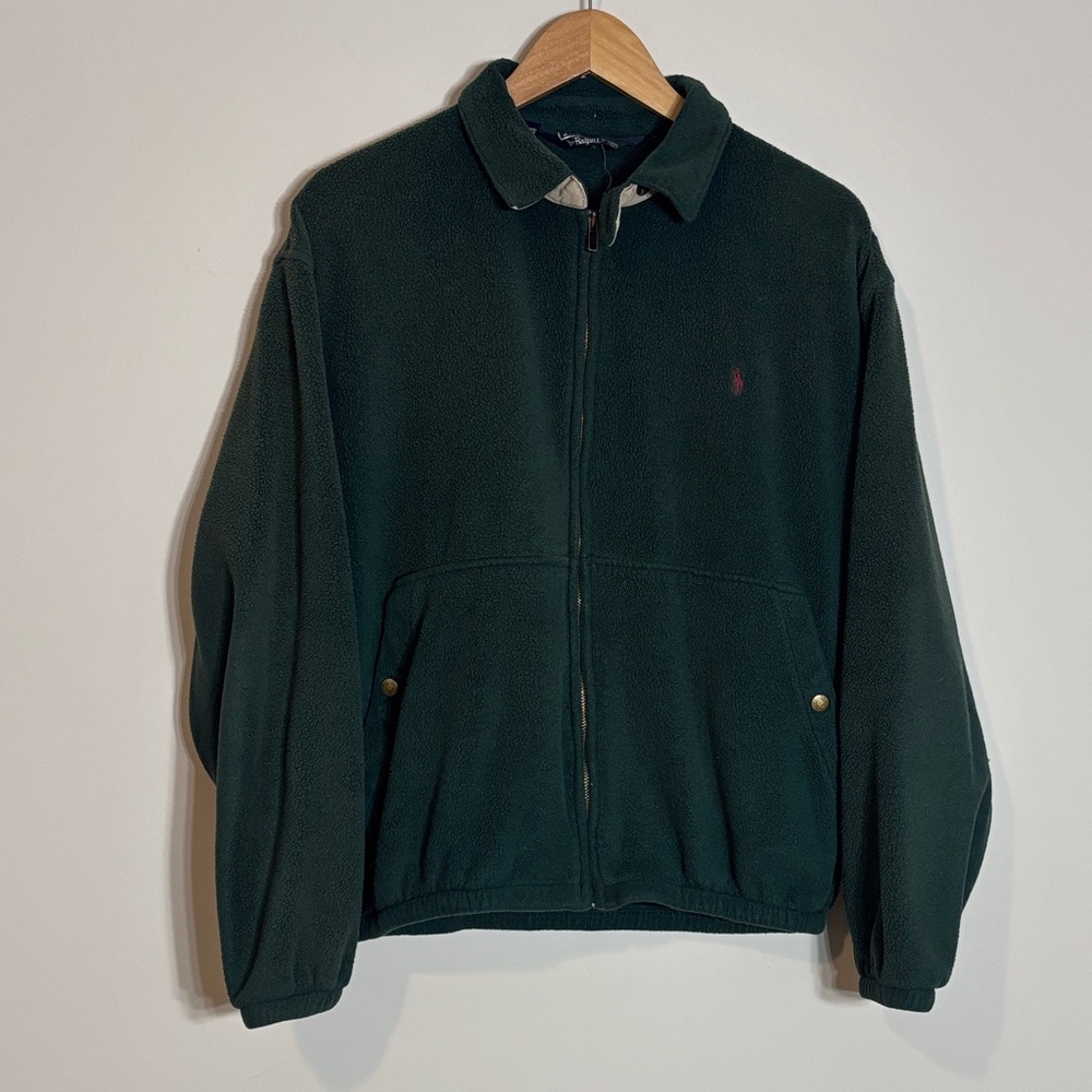 Polo by Ralph Lauren Dark Green Fleece Jacket